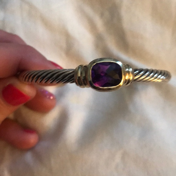 David Yurman Jewelry - David Yurman Amethyst  Bracelet